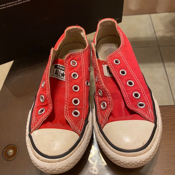 Red Converse - Picture 2 of 7